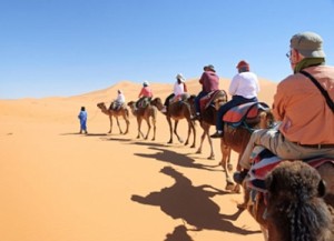 touristes au Maroc