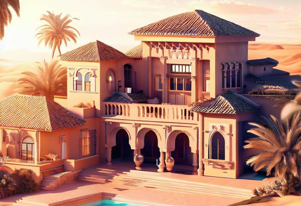 villa au Maroc