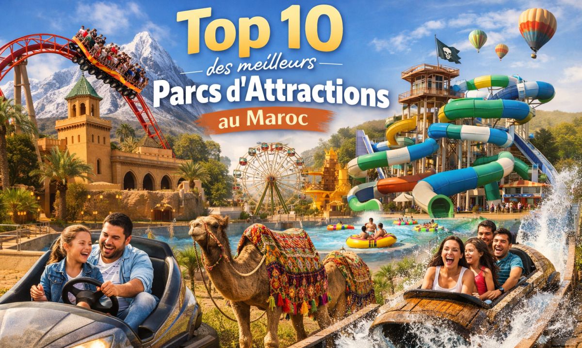 Top 10 des meilleurs parcs d'attractions au Maroc