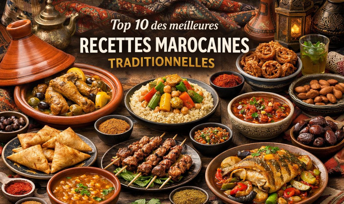 Top 10 des meilleures recettes marocaines traditionnelles à essayer chez vous
