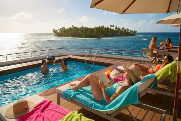 Comment se déroule une journée typique sur une croisière dans les Caraïbes ?