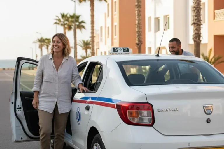 Prix d&rsquo;un taxi à Agadir : tarifs actuels, trajets populaires et alternatives